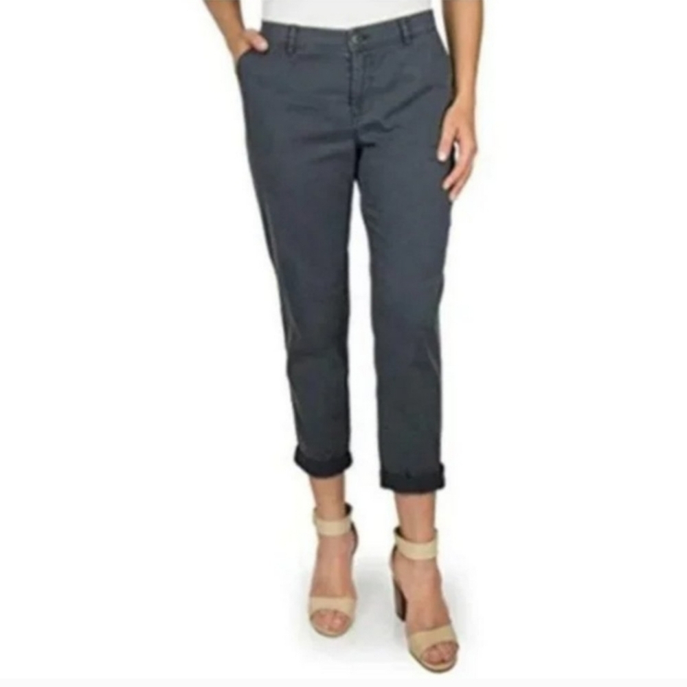 NWT Woolrich Dark Coal Gray Sunday Chino Pant Size 12
